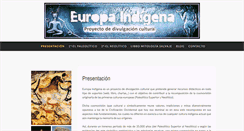 Desktop Screenshot of europaindigena.com