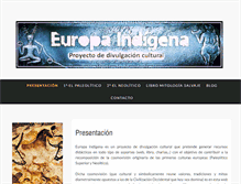 Tablet Screenshot of europaindigena.com